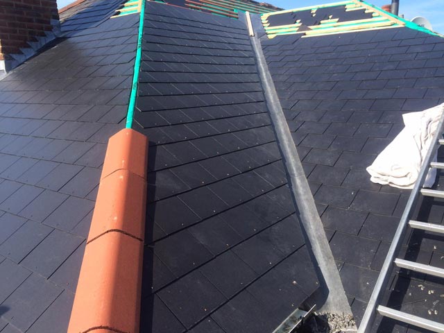 New Pitched Roof Installation on a Property in Poole Photo - Bournemouth Roofing Dorset Poole Christchurch